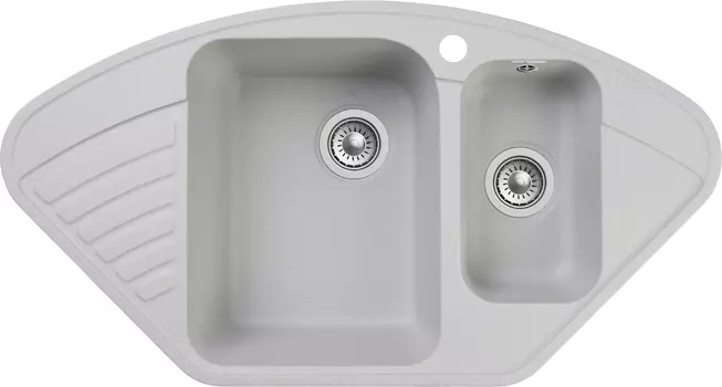 Мойка кухонная GranFest Quarz Z 14 серая 14 серый
