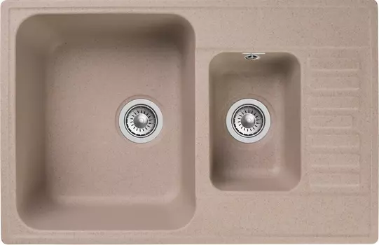 Мойка кухонная GranFest Quarz Z 21K песок 21К песок