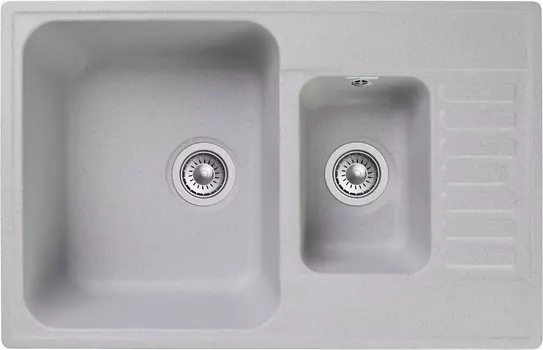 Мойка кухонная GranFest Quarz Z 21K серая 21К серый