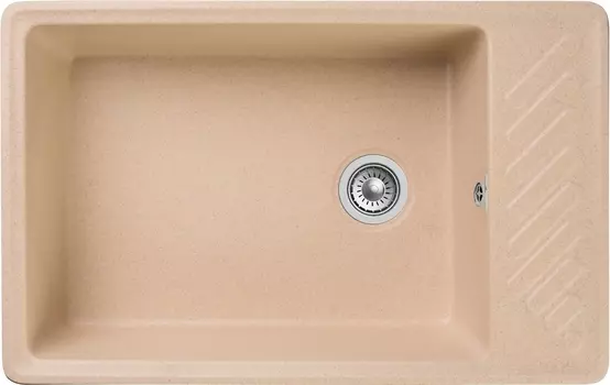 Мойка кухонная GranFest Quarz Z 51 бежевая 51 бежевый