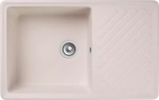 Мойка кухонная GranFest Quarz Z 52 белая 52 белый