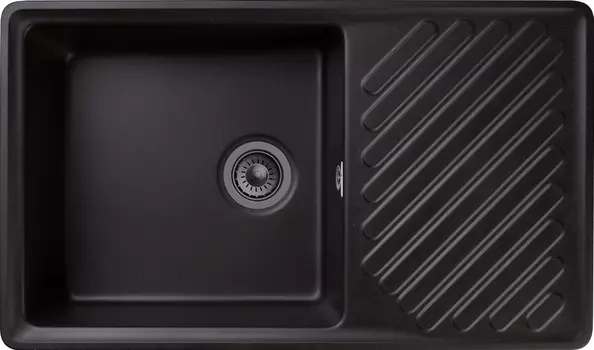 Мойка кухонная GranFest Quarz Z 53 черная 53 черный