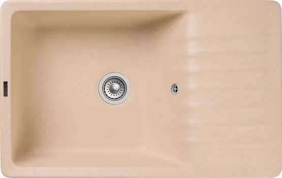 Мойка кухонная GranFest Quarz Z 72 бежевая 72 бежевый