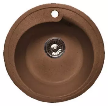 Мойка кухонная GranFest Rondo GF-R450 терракот GF-R450-307