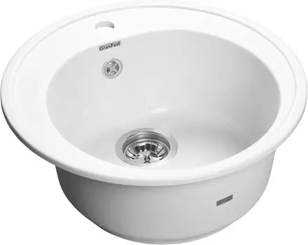Мойка кухонная GranFest Rondo GF-R510 иней R-510 иней