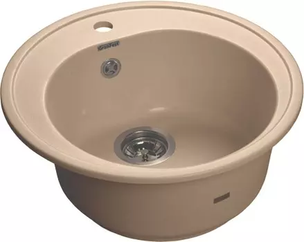 Мойка кухонная GranFest Rondo GF-R510 топаз R-510 топ