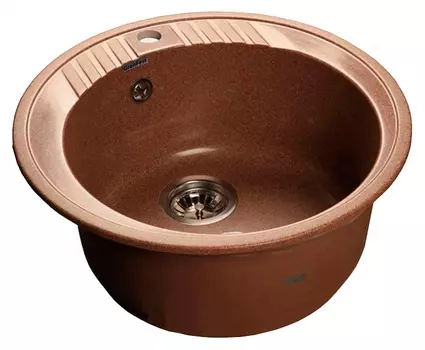 Мойка кухонная GranFest Rondo GF-R520 терракот GF-R520-307