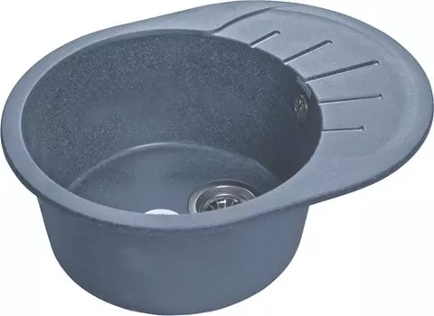 Мойка кухонная GranFest Rondo GF-R580L графит R-580 L граф