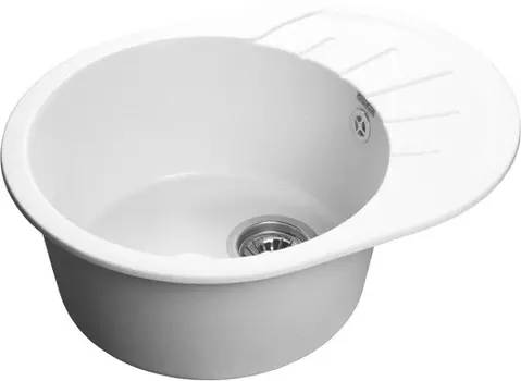 Мойка кухонная GranFest Rondo GF-R580L иней R-580 L иней