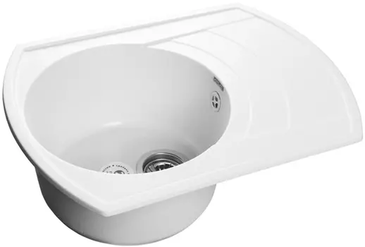 Мойка кухонная GranFest Rondo GF-R650 L иней R-650 L иней
