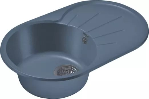 Мойка кухонная GranFest Rondo GF-R750 L графит R-750 L граф