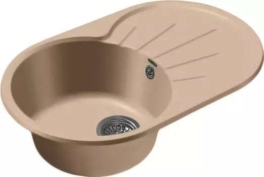 Мойка кухонная GranFest Rondo GF-R750 L топаз R-750 L топ