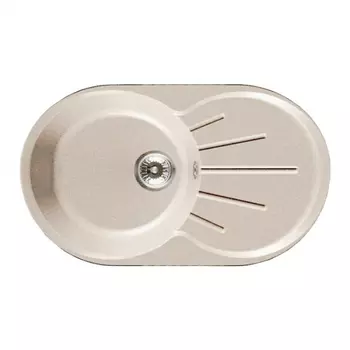 Мойка кухонная GranFest Rondo GF-R750L бежевый R-750 L беж