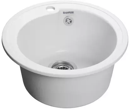 Мойка кухонная GranFest Rondo R-450 иней