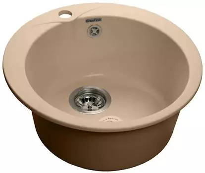 Мойка кухонная GranFest Rondo R-480 топаз