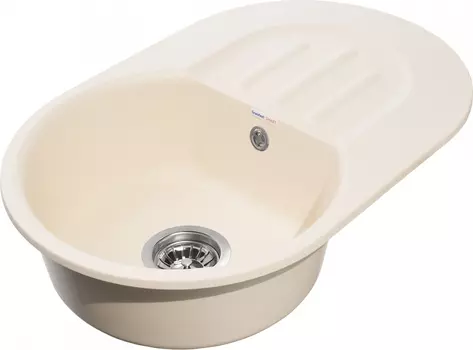 Мойка кухонная GranFest Smart SM 685L бежевая 685 L бежевый
