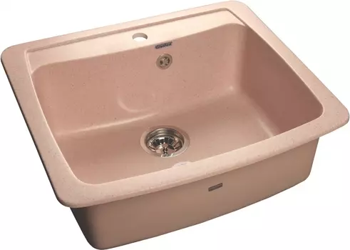 Мойка кухонная GranFest Standart GF-S605 светло-розовый S-605 св-роз