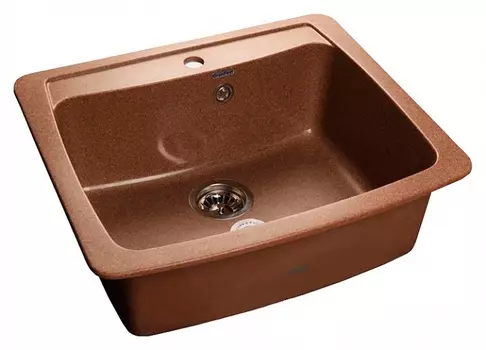 Мойка кухонная GranFest Standart GF-S605 терракот GF-S605-307