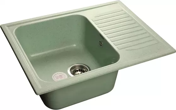 Мойка кухонная GranFest Standart GF-S645 L салатовая S-645 L сал
