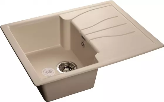 Мойка кухонная GranFest Standart GF-S680 L белый S-680 L бел