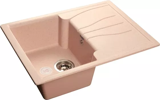Мойка кухонная GranFest Standart GF-S680 L светло-розовый S-680 L св-роз