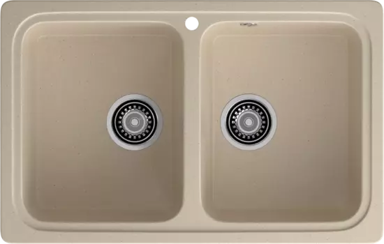 Мойка кухонная GranFest Standart S-780K кашемир