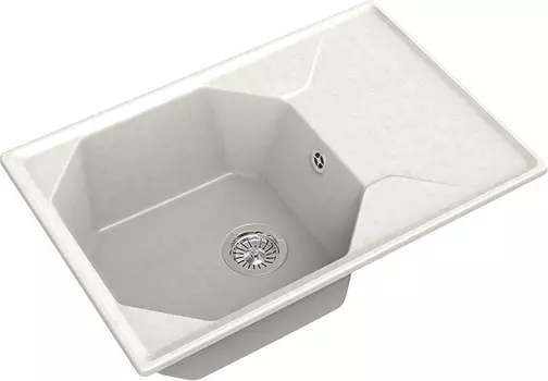 Мойка кухонная GranFest Unique GF-U-740L белая U-740 L бел