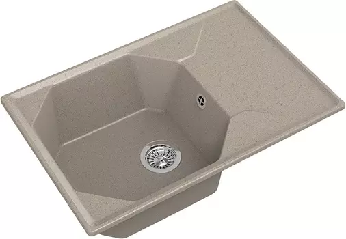 Мойка кухонная GranFest Unique GF-U-740L песочная U-740 L пес