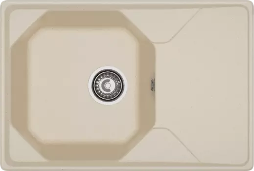 Мойка кухонная GranFest Unique U-740L кашемир