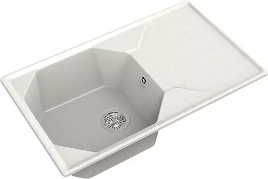 Мойка кухонная GranFest Unique U-840L белая U-840 L бел