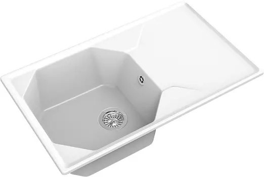 Мойка кухонная GranFest Unique U-840L иней U-840 L иней