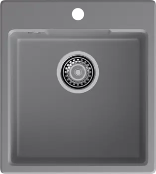 Мойка кухонная GranFest Urban 644 темно-серая 644 темно-серый