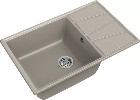 Мойка кухонная GranFest Vertex GF-V-780L топаз V-780 L топ