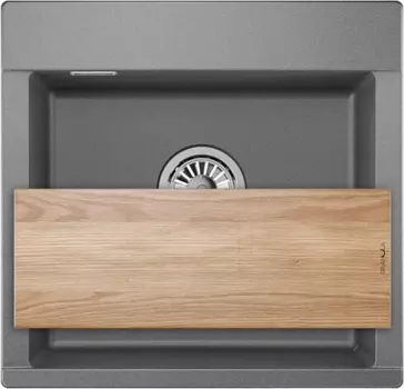 Мойка кухонная Granula Estetica ES-5201 графит 5201, ГРАФИТ