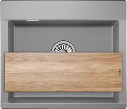 Мойка кухонная Granula Estetica ES-5804 алюминиум 5804, АЛЮМИНИУМ