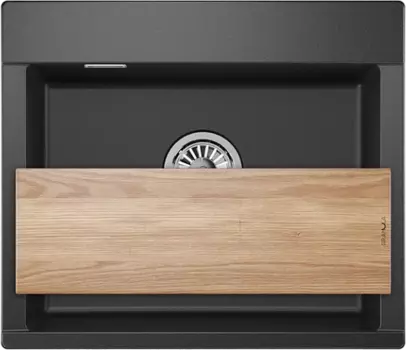 Мойка кухонная Granula Estetica ES-5804 черный 5804, ЧЁРНЫЙ