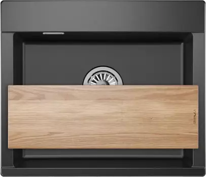 Мойка кухонная Granula Estetica ES-5804 шварц 5804, ШВАРЦ
