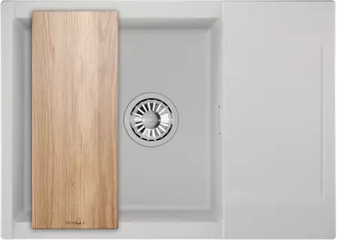 Мойка кухонная Granula Estetica ES-7003 арктик 7003, АРКТИК