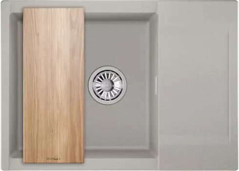 Мойка кухонная Granula Estetica ES-7003 базальт 7003, БАЗАЛЬТ