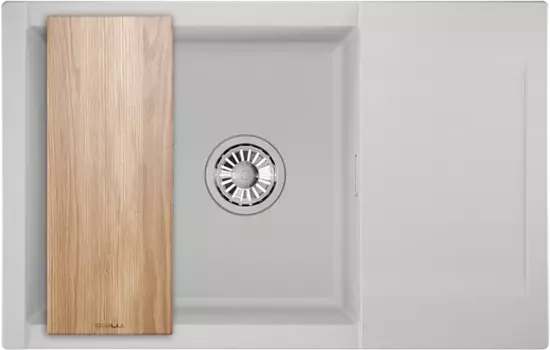 Мойка кухонная Granula Estetica ES-7807 арктик 7807, АРКТИК