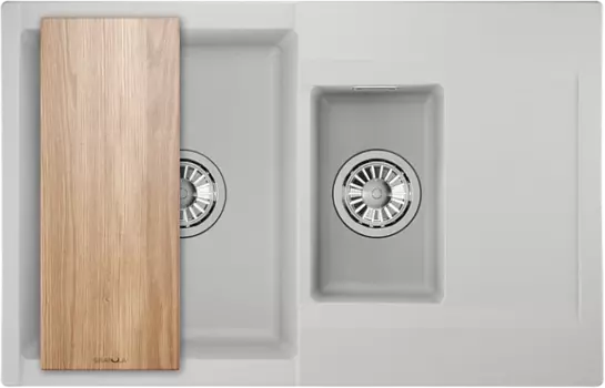 Мойка кухонная Granula Estetica ES-7808 арктик 7808, АРКТИК