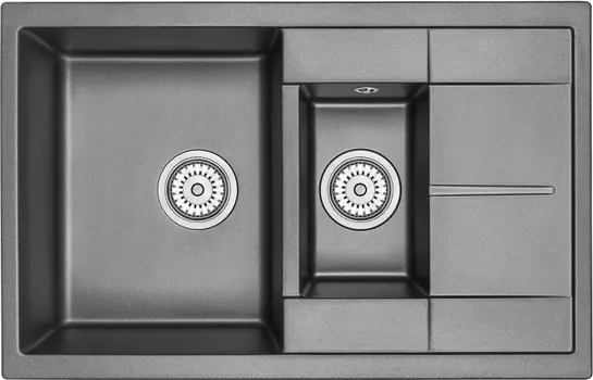 Мойка кухонная Granula GR-7802 шварц