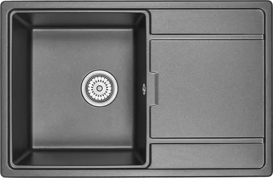 Мойка кухонная Granula GR-7804 шварц