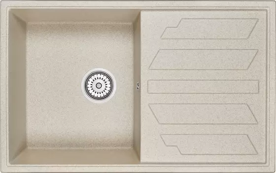 Мойка кухонная Granula GR-8002 пирит