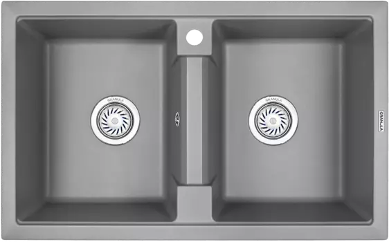 Мойка кухонная Granula GR-8101 алюминиум