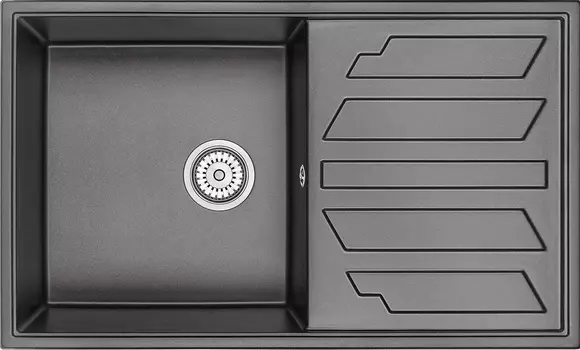 Мойка кухонная Granula GR-8601 черная GR-8601 черный