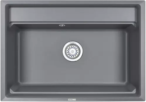 Мойка кухонная Granula Kitchen Space KS-7301 алюминиум