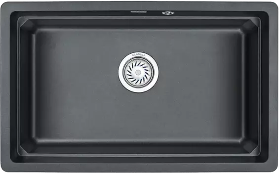 Мойка кухонная Granula Kitchen Space KS-7303U шварц