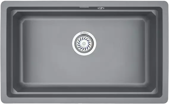 Мойка кухонная Granula Kitchen Space KS-7303U алюминиум