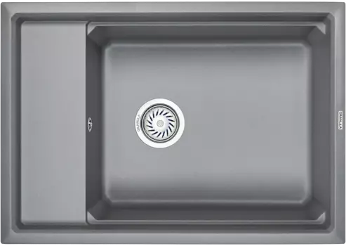 Мойка кухонная Granula Kitchen Space KS-7305 алюминиум